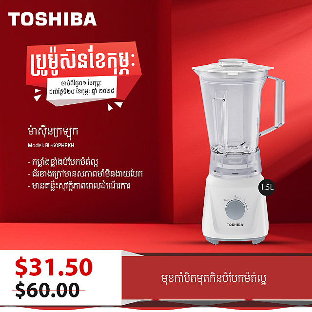 Toshiba Blender 1.5L